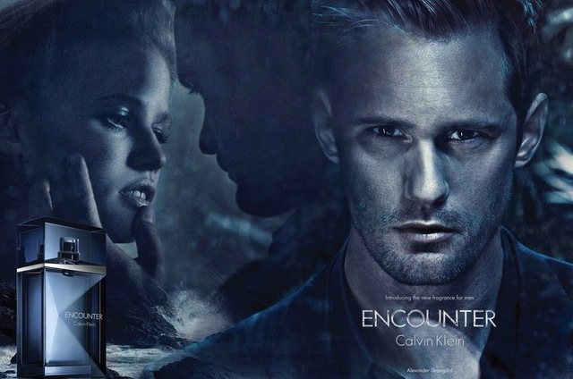 Alexander Skarsgard & Lara Stone for Calvin Klein Encounter Fragrance