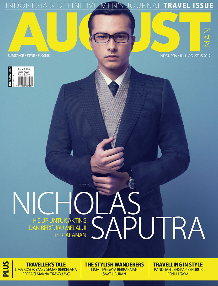 Nicholas Saputra in Louis Vuitton for August Man by Rio Surya Prasetia