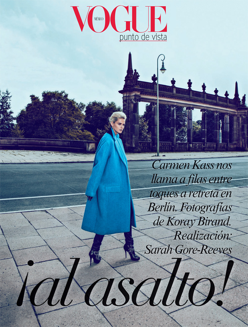 Carmen Kass for Vogue México (September 2012) 