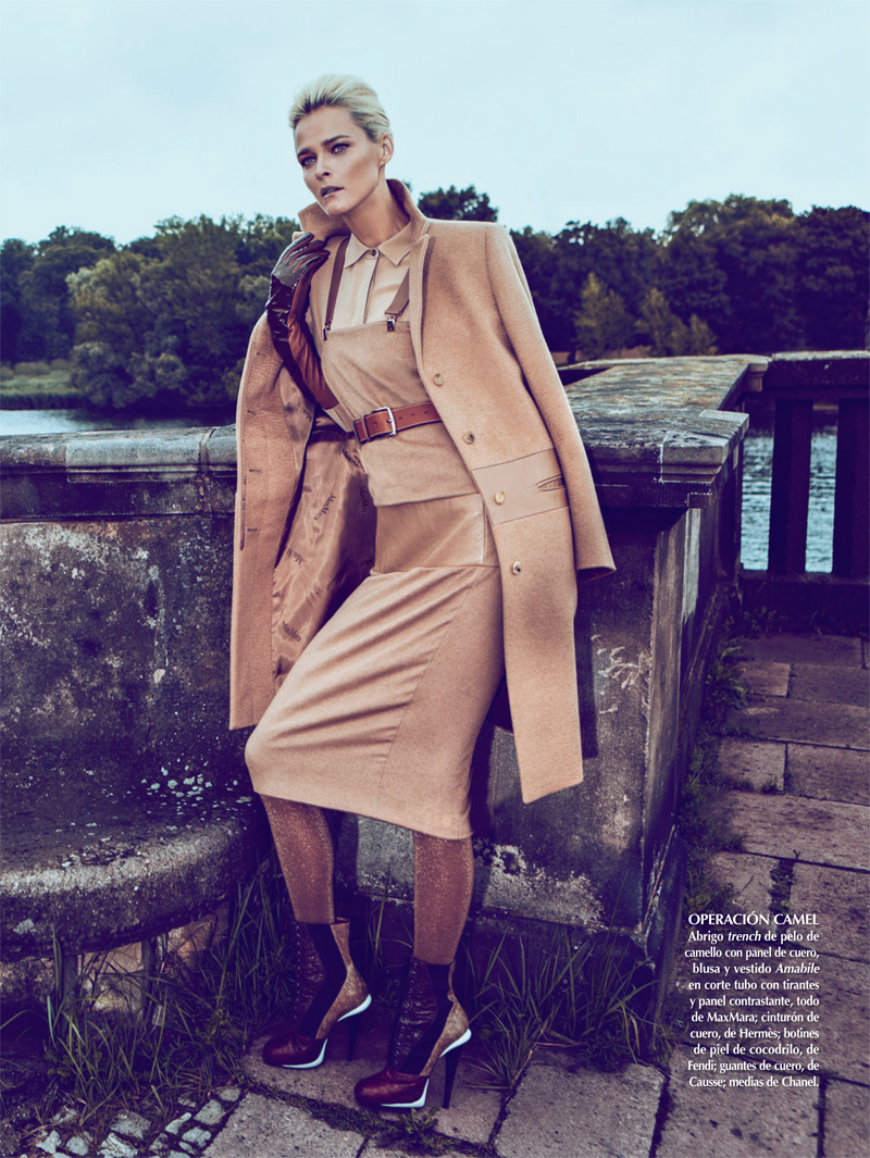 Carmen Kass for Vogue México (September 2012) 