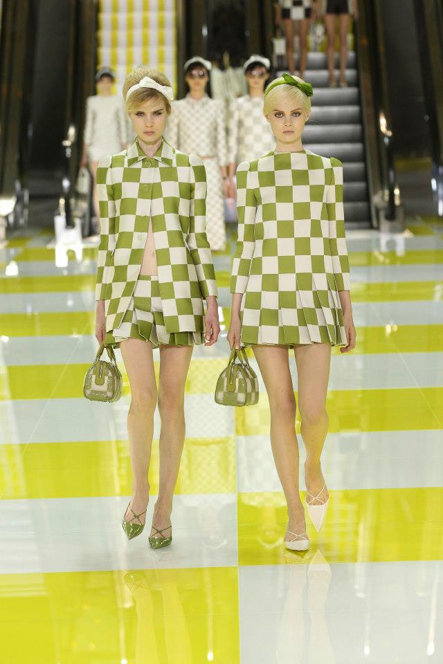 speaking of seeing double… thinking of Louis Vuitton SS13 by