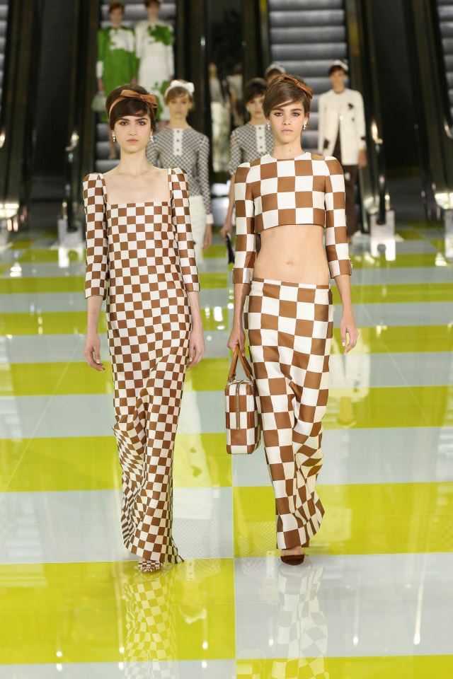 speaking of seeing double… thinking of Louis Vuitton SS13 by