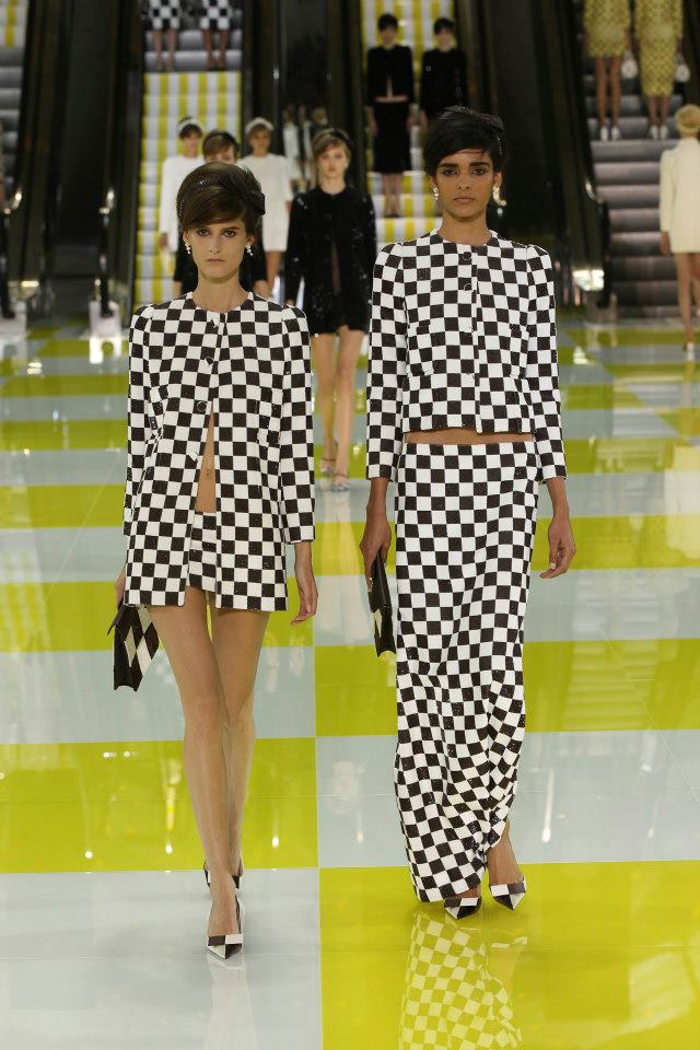 Luxe Escalator Runways : Louis Vuitton Spring/Summer 2013