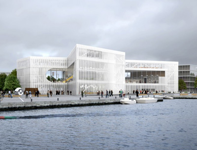LIBRARY IN CAEN BY OMA