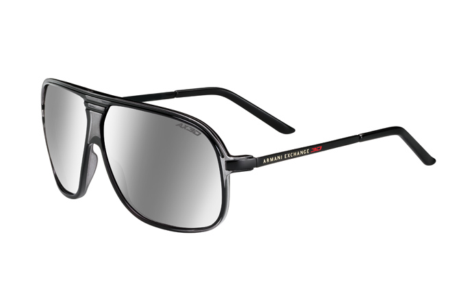 The Armani Exchange 3D glasses are intended for movie theatre use only.