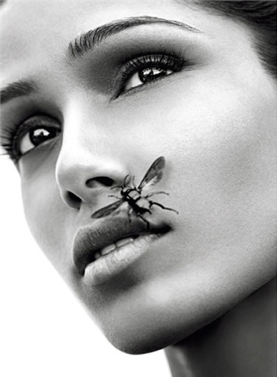Freida Pinto Lorenzo Bringheli