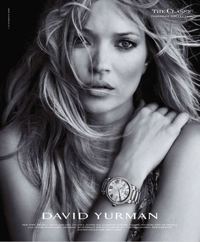 Kate Moss Peter Lindbergh David Yurman