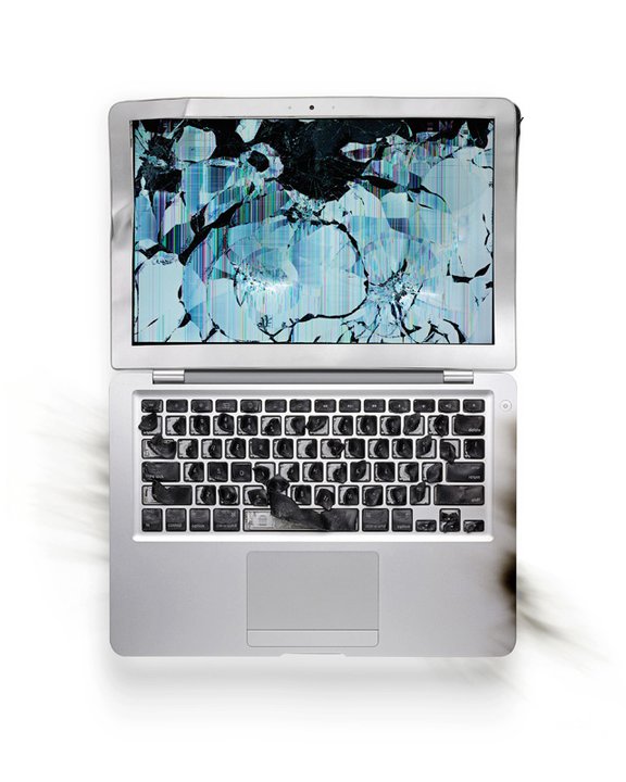 Apple Products Destroyed