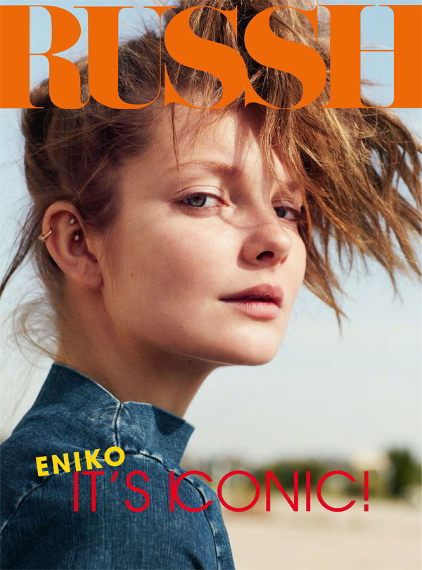 Benny Horne photographs the iconic supermodel Eniko Mihalik for the latest