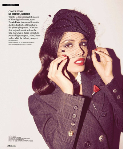 Freida Pinto by Richard Bernadin