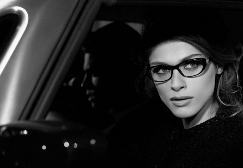 Karl Lagerfeld shoots top model Elisa Sednaoui with Baptiste Giabiconi