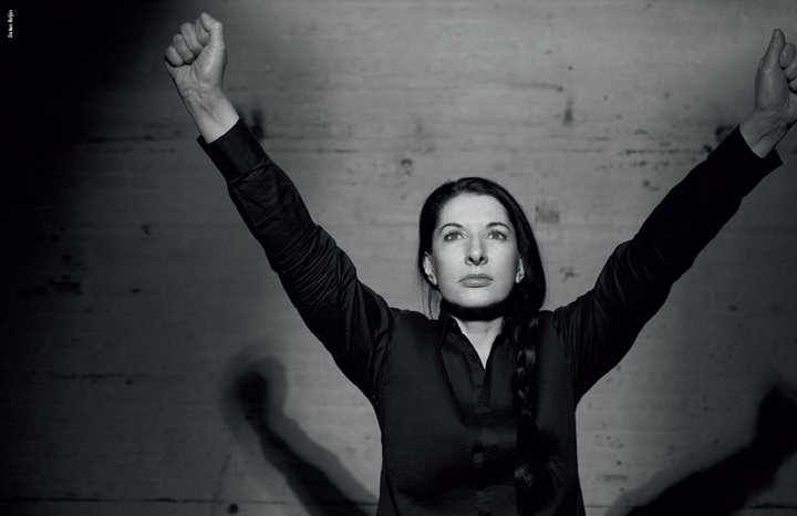 Marina Abramovic by Dusan Reljin