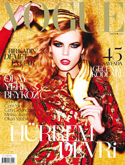 Maryna Linchuk by Ellen von Unwerth