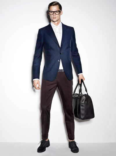 Top model Mat Gordon models JOOPs excellent new men's collection Top model Mat Gordon models JOOPs excellent new men's collection