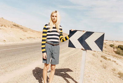 Andrej Pejic for Marc by Marc Jacobs