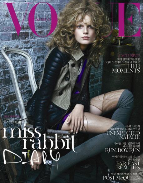 Hanne Gaby Odiele by Tesh for Vogue Korea