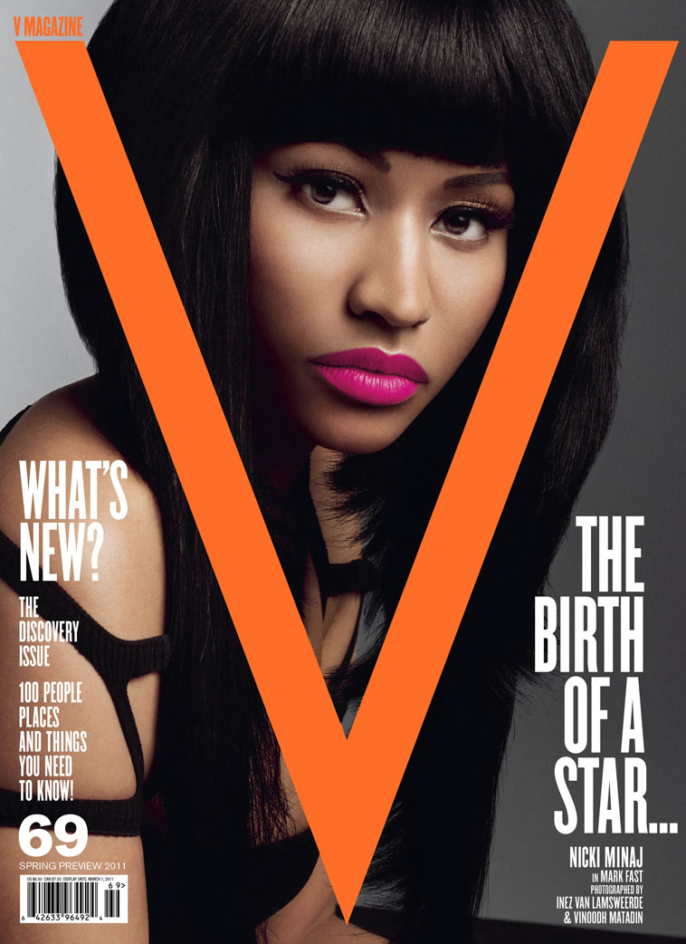 Nicki Minaj Covers V Magazine