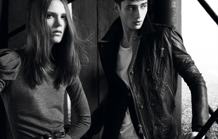 burberry black model