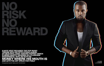 VMAN Kanye West
