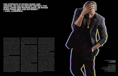 VMAN Kanye West