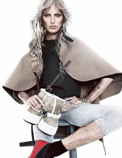 Karolina Kurkova by Tom Munro