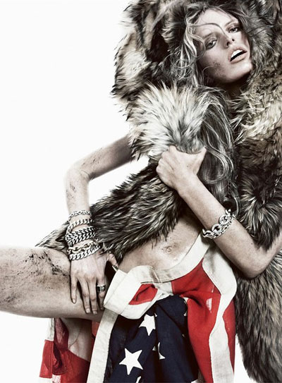 Karolina Kurkova by Tom Munro