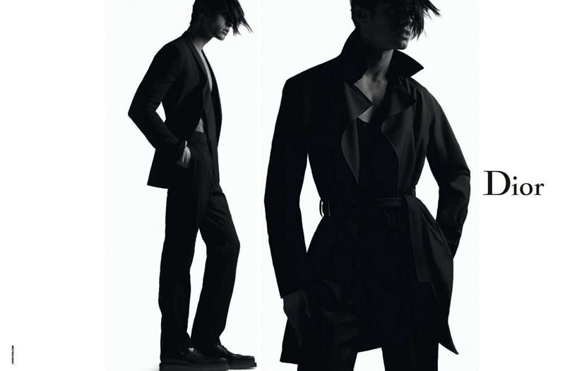Creatie Instituut voordeel Baptiste Giabiconi by Karl Lagerfeld for Dior Homme Spring Summer 2011
