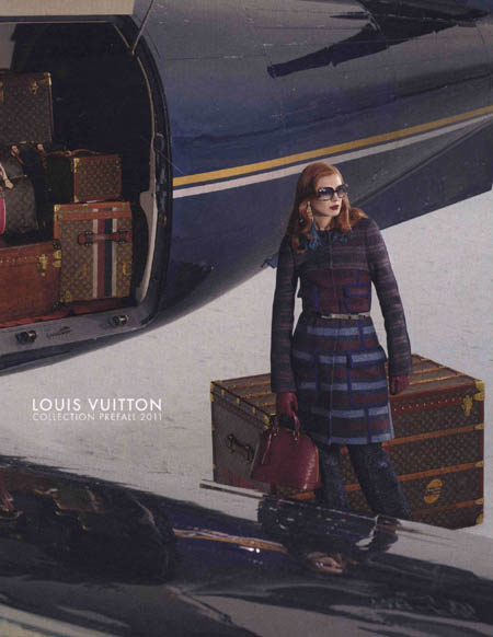 Olga Sherer by Mark Segal for Louis Vuitton Pre-Fall 2011