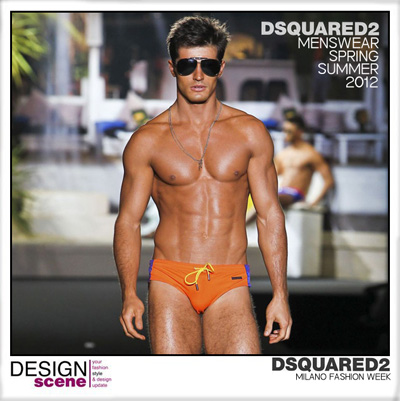 dsquared models male