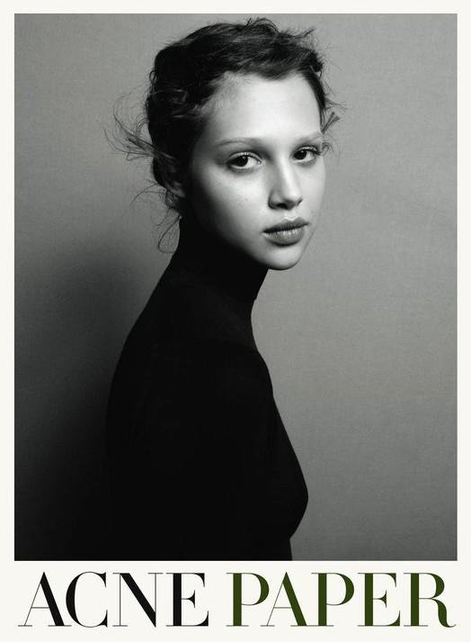 Anais Pouliot Magazine Acne Paper Issue Spring Summer 2011