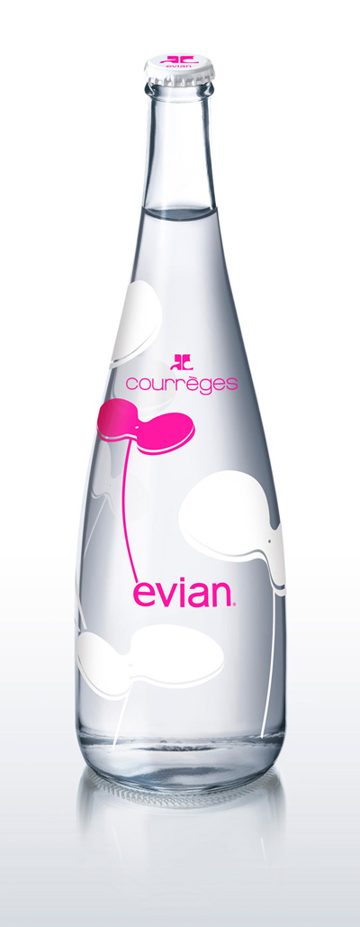 evian bottle