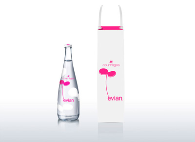 evian bottle