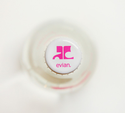 evian bottle