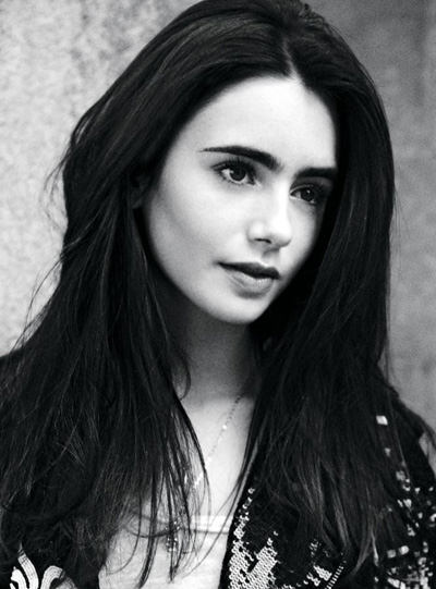 lily collins for asos magazine