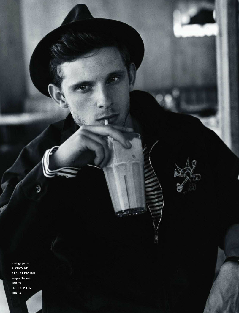 jamie bell by bruce weber for vogue hommes international