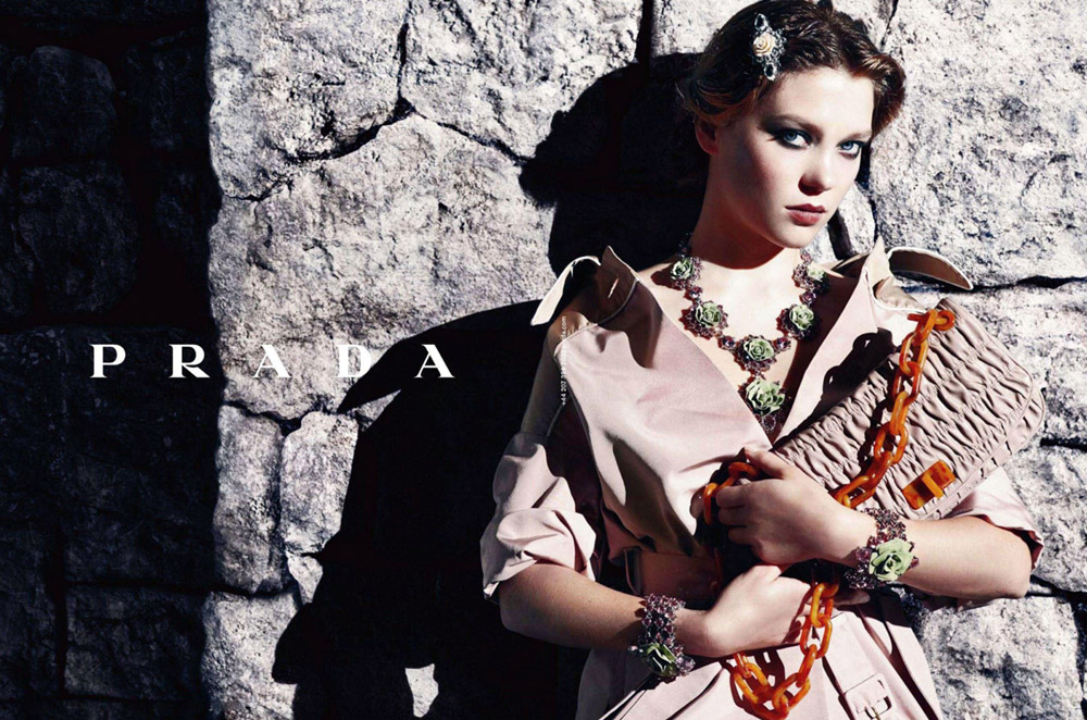 Artful Fashion — Lea Seydoux photographed by Steven Meisel for