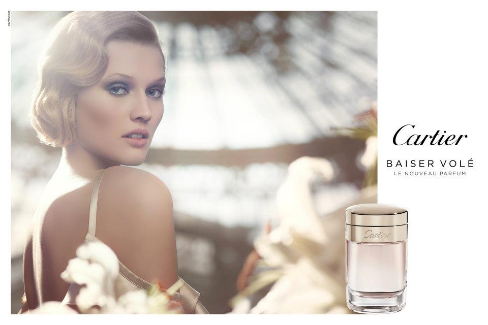 Toni Garrn for Cartier Baiser Vole 