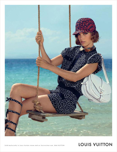 Arizona Muse for Louis Vuitton Cruise 2012