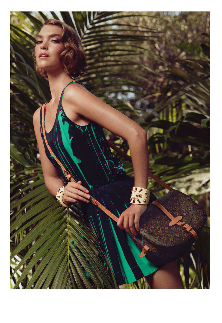 Arizona Muse for Louis Vuitton Cruise 2012 Catalogue by Mark Segal