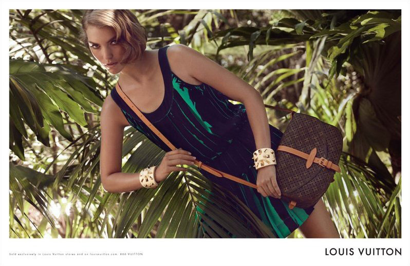 LOUIS VUITTON Eyewear 1-Page Magazine PRINT AD Spring 2012 ARIZONA MUSE