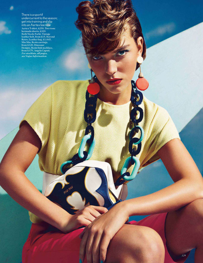 Arizona Muse By Patrick Demarchelier For Vogue Uk