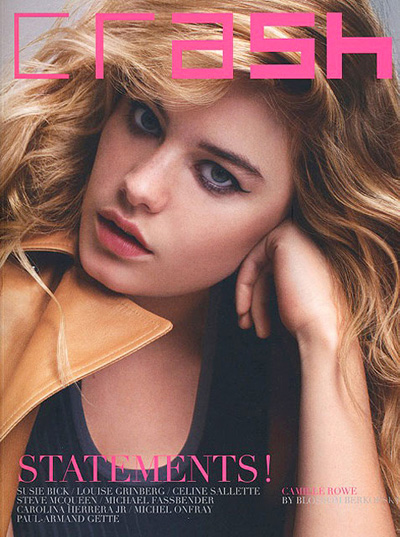 Cover Model Camille Rowe