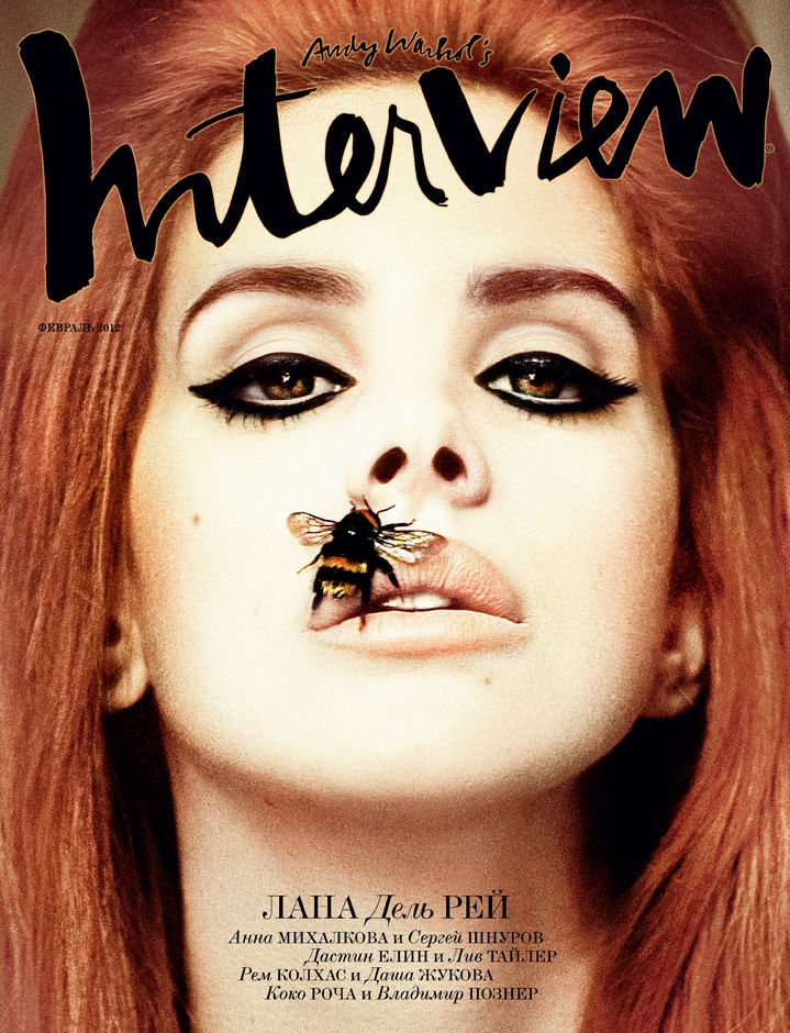 LANA DEL REY Covers Interview Russia February 2012