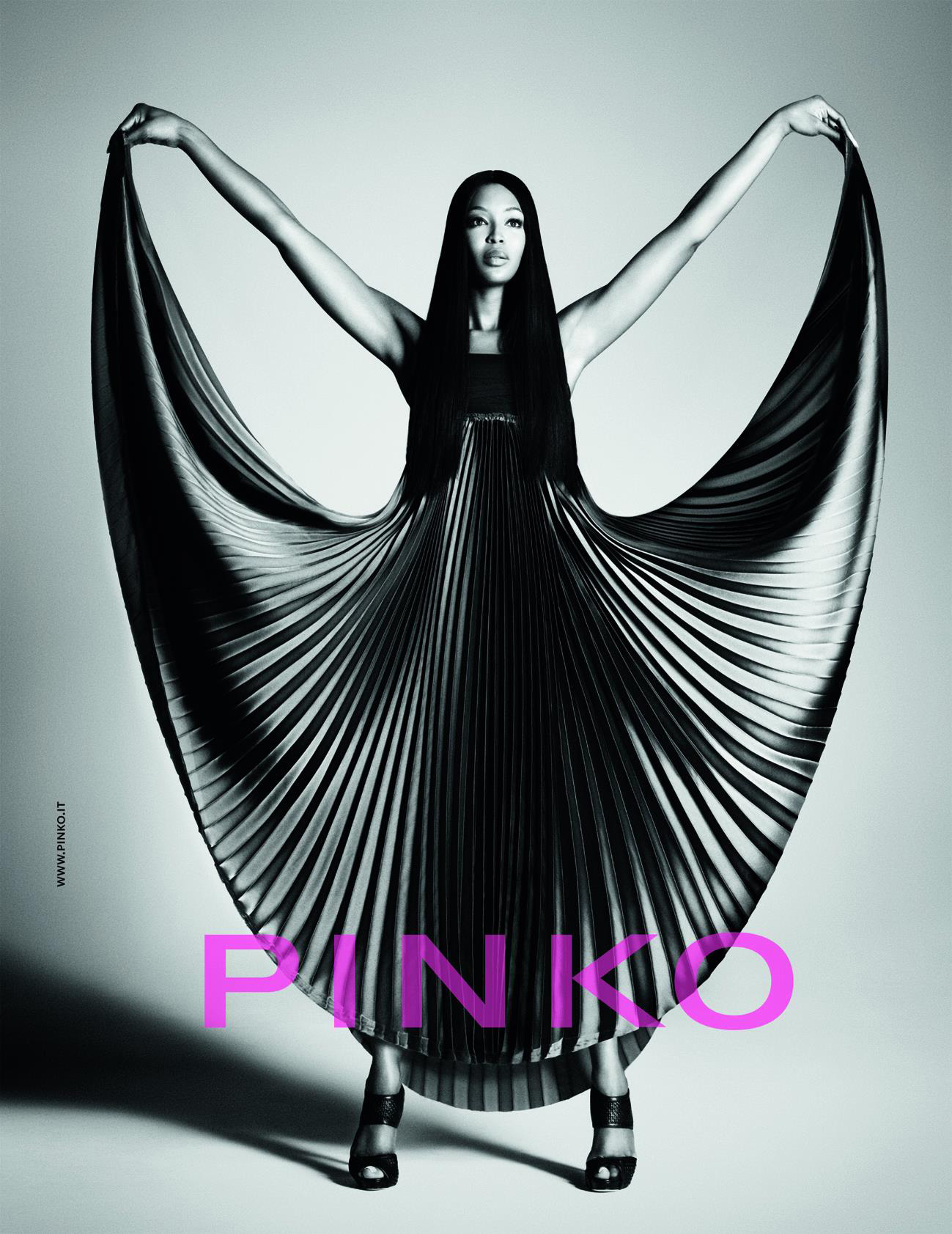 Naomi Campbell for Pinko Spring Summer 2012
