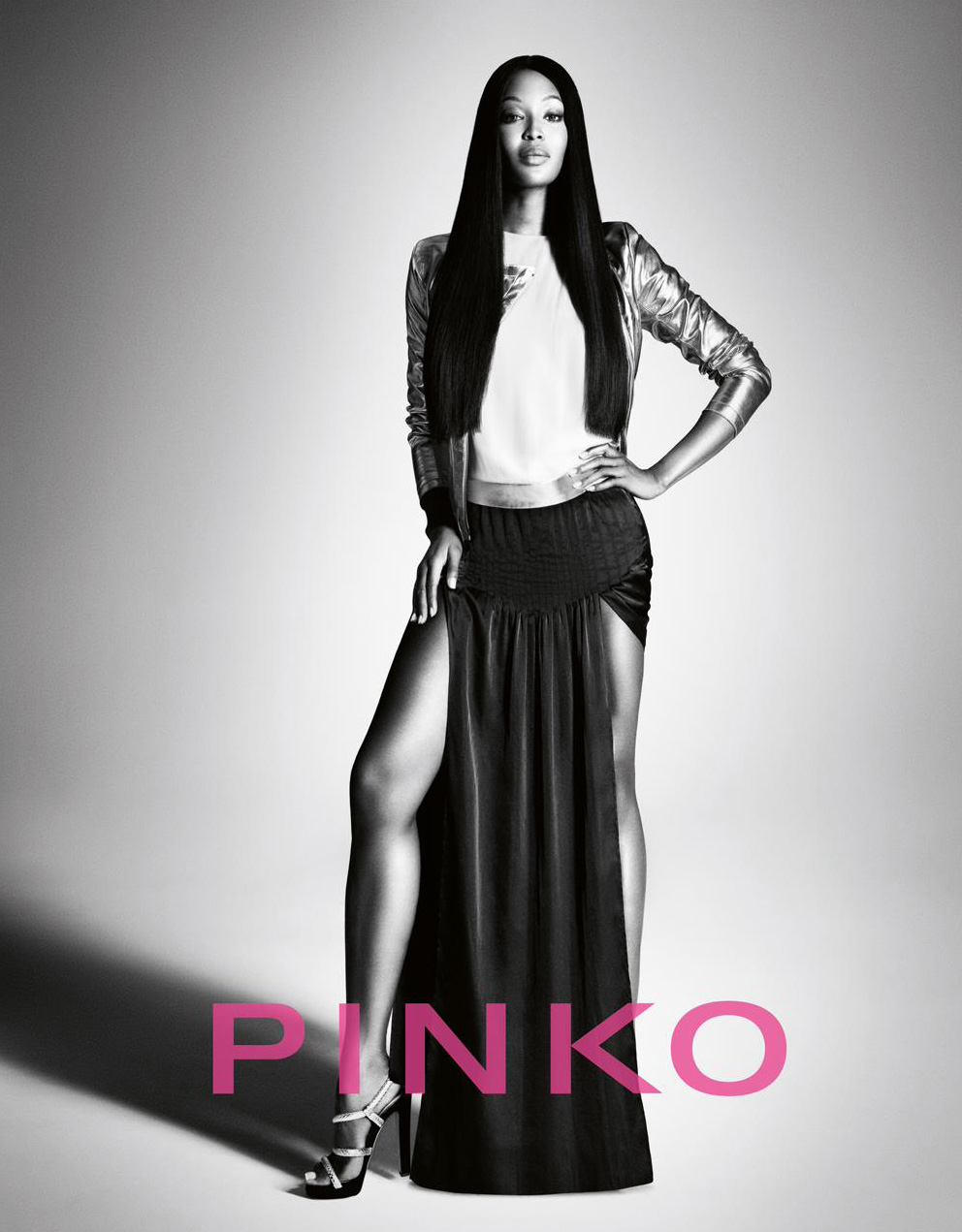 Naomi Campbell for Pinko Spring Summer 2012
