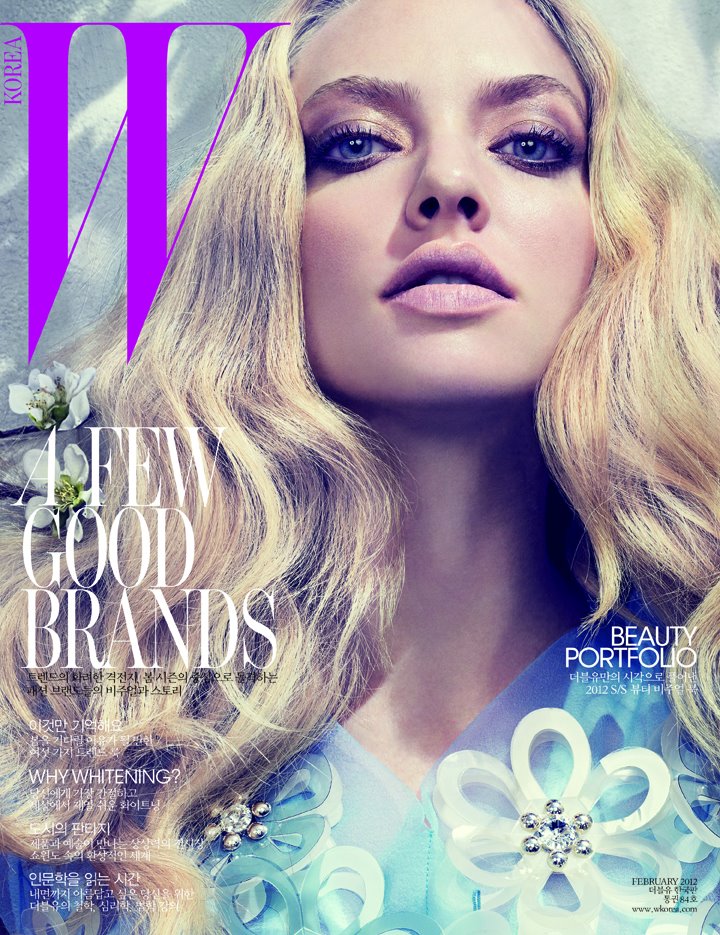 Amanda Seyfried in Louis Vuitton for W Korea February 2012