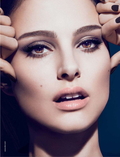 natalie portman dior makeup