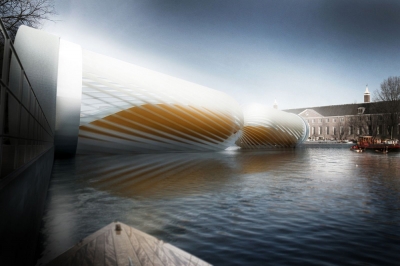 Amsterdam Pedestrian Bridge DWAWU
