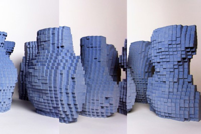 Pixel Vases Julian Bond