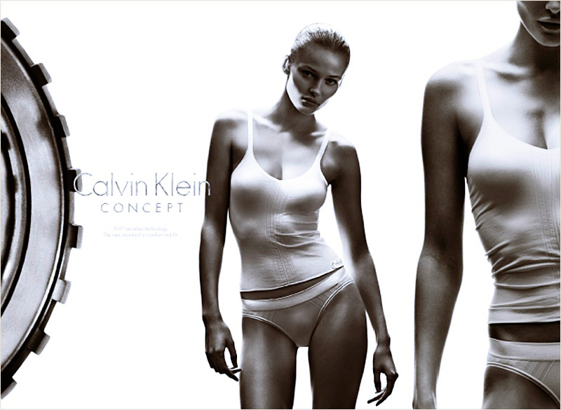 Edita Vilkeviciute is at Peak Performance for Calvin Klein – Fashion Gone  Rogue
